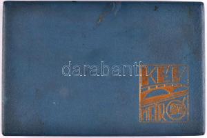 ~1980. "KÉV-Metró" Br plakett dísztokban T:1