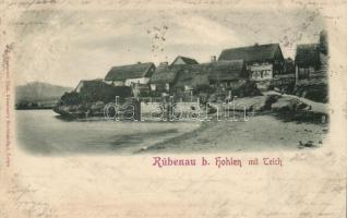 1899 Rybnov / Rübenau, Holany, lake (fa)