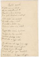 Palló Imre operaénekes aláírása