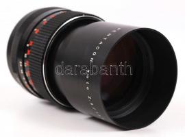Pentacon auto 2,8/135 MC objektív saját tokjában / 
Pentacon auto 2,8/135 MC lens in original case