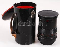 Pentacon auto 2,8/135 MC objektív saját tokjában / 
Pentacon auto 2,8/135 MC lens in original case