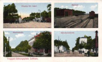 Zeithain, troop training ground, railway station, camp, Rabenhorst street, Planitz street