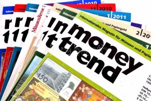 Money Trend numizmatikai magazin 7db klf száma 1998/1999/2004/2010/2011-es évfolyam