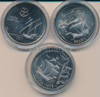 Portugália 1998. 200Esc "India" apró ph.+ 1999. 200Esc "Brazília" + 2000. 200Esc...
