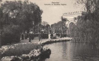 Palermo, concert at the English Garden