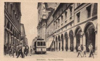 Bologna, Via Indipendenza, tram