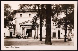 1954 Kaesz Gyula építész üdvözlőlapja Borsos Miklós szobrászhoz