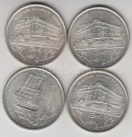 1993. 200Ft Ag "MNB" (4x) T:2