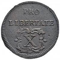 1704. X Poltura "II. Rákóczi Ferenc" (8.01g) T:2- ph.
Hungary 1704. X Poltura "Franci...