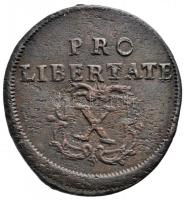 1706. X Poltura "II. Rákóczi Ferenc" (7.24g) T:2-
Hungary 1706. X Poltura "Francis II...