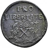 1705C-M X Poltura "II. Rákóczi Ferenc" (7.92g) T:2-,3
Hungary 1705C-M X Poltura "Fran...