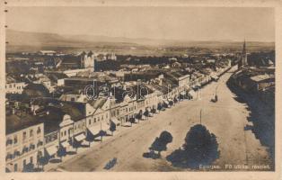 Eperjes, Fő utca / main street (small tear)