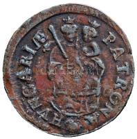 1706KB. Rézpoltúra "II. Rákóczi Ferenc" (2.67g) T:2,2-
Hungary 1706. Poltura "Francis...