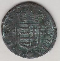 1705KB. Rézpoltúra "II. Rákóczi Ferenc" (2.58g) T:2-,3
Hungary 1705. Poltura "Francis...
