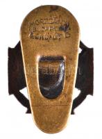 1916. "Károly-Csapatkereszt" miniatűr Br gomblyukjelvény, készítő: MORZSÁNYI BUDAPEST ESKÜ...