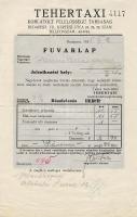 1935 Tehertaxi Kft. fuvarlap