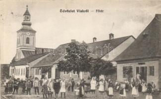 Visk, church, square, shop (EB)