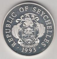 Seychelle-szigetek 1993. 25R Ag "Az első franciák a Seychelle-szigeteken" T:PP
Seychelles ...