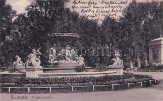 Kolozsvár, park, fountain