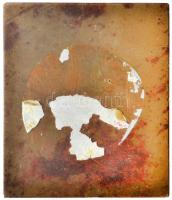 Ausztria ~1930. "Ludwig van Beethoven" Br kidomborodó plakett. Szign.: Franz Stiasny (64x5...