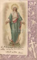 Mother Mary, Emb. litho
