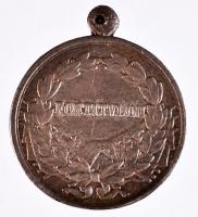 1917. "Károly Ezüst Vitézségi Érem I. osztály "Fortitudini / IV. Károly" miniatűr med...