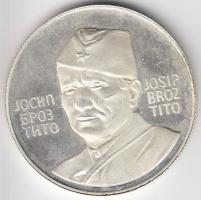 Jugoszlávia 1973. "Tito-30. évforduló" Ag emlékérem (8.01g/0.925/28mm) T:PP Dísztokban Yugoslavia 1973. "Tito - 30th Anniversíry of Yugoslavia" Ag medallion (8.01g/0.925/28mm) C:PP in case