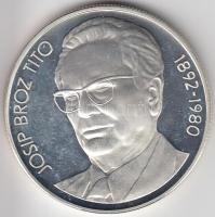 Jugoszlávia 1980. 1000D Ag "Tito" T:PP Dísztokban
Yugoslavia 1980. 1000 Dinara Ag "Ti...