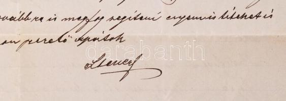 1912 Steuer Ábrahám szatmári rabbi saját kézzel írt levele / Rabbi from Satu Mare autograph letter