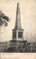 Piski, Bem-szobor / statue 'Adler fényirda, Szászváros'