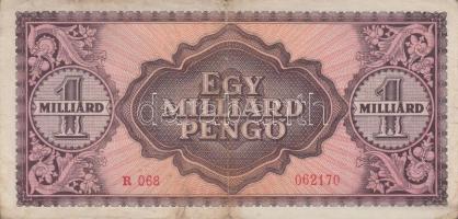 1945-1946. 10db különféle pengő bankjegy T:II-,III