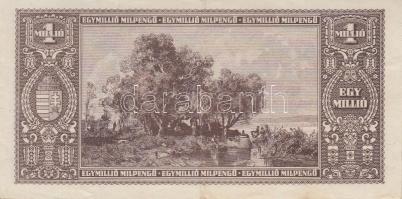 1945-1946. 10db különféle pengő bankjegy T:II-,III