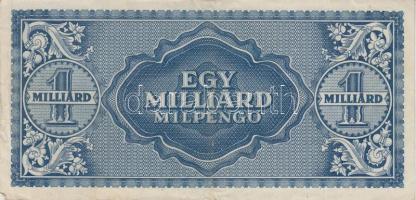 1945-1946. 10db különféle pengő bankjegy T:II-,III