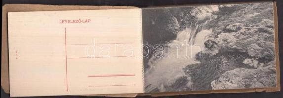 Herkulesfürdő - régi képeslapfüzet 16 lappal