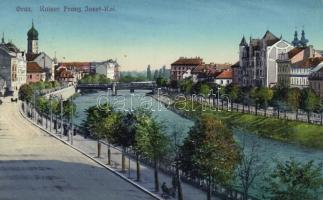 13 db külföldi, főleg osztrák városképes lap, benne a burgenlandi Lajtabruck, és egy Bécs panoráma l...