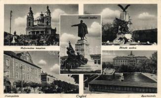 14 db régi képeslap Magyarország és a Történelmi Magyarország területeiről / 14 pre-war Hungarian to...