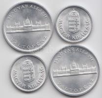 1941. 1P Al (2x) egyik verethibás + 1945. 5P Al (2x) T:1