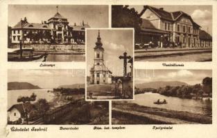 Szob laktanya, vasútállomás, Ipoly, Római katolikus templom (EK)