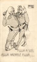 Military WWI Peace caricatures s: Brossek (b)