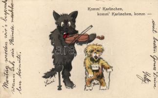 'Komm' Karlinchen...' disabled dogs 'H. & L. Nr. 1294'