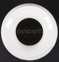 Herendi zöld virágos váza, kézzel festett, jelzett, hibátlan, m:23 cm / Herendi vase, flawless condi...