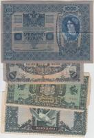 24db vegyes bankjegy korona és pengő korszakból T:vegyes