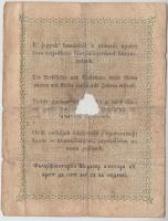 1848. 2Ft "Kossuth bankó" + 5Ft "Kossuth bankó" piros T:IV