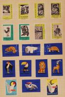 552 darabos cseh és szovjet gyufacímke gyűjtemény szépen rendezve füzetben