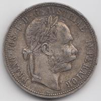 Ausztria 1885. 1Fl Ag T:2-
Austria 1885. 1 Florin Ag C:VF