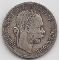 Ausztria 1886. 1Fl Ag T:2-
Austria 1886. 1 Florin Ag C:VF