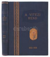 A tízéves Vitézi Rend 1921&#8211;1931 Szerk. Szécsy Imre, Oszlányi Kornél, Oszlányi József, Farkass Jenő Kiadja az Országos Vitézi Szék szerkesztőbizottsága. Budapest, 1931. Wodianer F. 470p. Szövegközti képekkel. Kiadói egészvászon kötésben. Szép állapotban