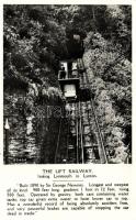 Lift railway linking Lynmouth to Lynton