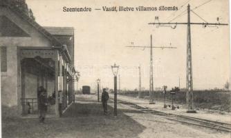 Szentendre, vasút- és villamos állomás