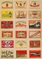 cca 1950-1960 1188 darabos indiai, lengyel, szovjet és neémet gyufacímkéből álló rendezett gyűjtemén...